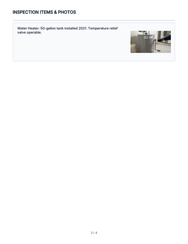 Property Inspection preview page 3